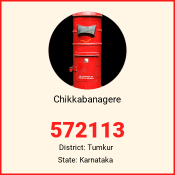 Chikkabanagere pin code, district Tumkur in Karnataka