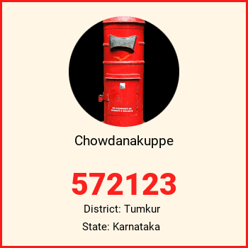 Chowdanakuppe pin code, district Tumkur in Karnataka