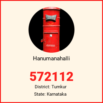 Hanumanahalli pin code, district Tumkur in Karnataka