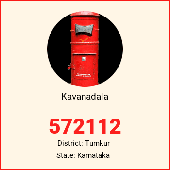 Kavanadala pin code, district Tumkur in Karnataka