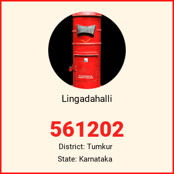 Lingadahalli pin code, district Tumkur in Karnataka