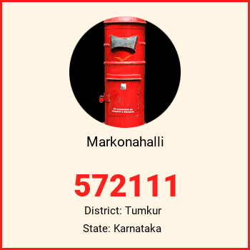 Markonahalli pin code, district Tumkur in Karnataka