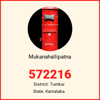 Mukanahallipatna pin code, district Tumkur in Karnataka