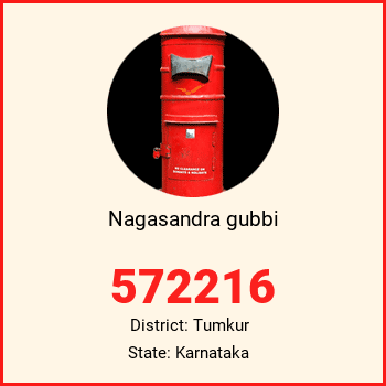 Nagasandra gubbi pin code, district Tumkur in Karnataka