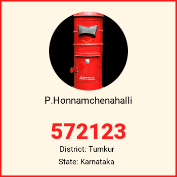 P.Honnamchenahalli pin code, district Tumkur in Karnataka