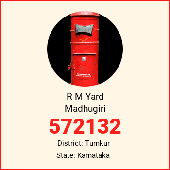 R M Yard Madhugiri pin code, district Tumkur in Karnataka