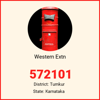 Western Extn pin code, district Tumkur in Karnataka