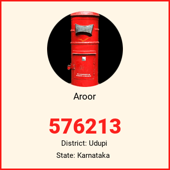 Aroor pin code, district Udupi in Karnataka