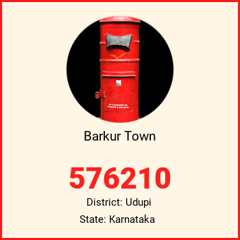 Barkur Town pin code, district Udupi in Karnataka