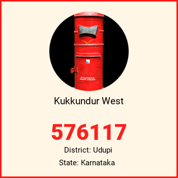 Kukkundur West pin code, district Udupi in Karnataka