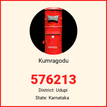 Kumragodu pin code, district Udupi in Karnataka