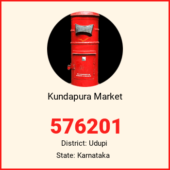 Kundapura Market pin code, district Udupi in Karnataka