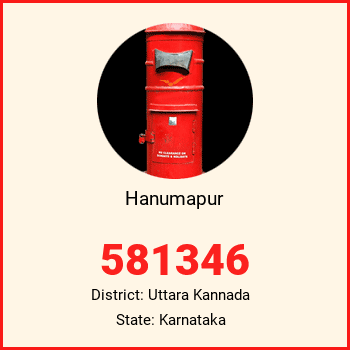 Hanumapur pin code, district Uttara Kannada in Karnataka