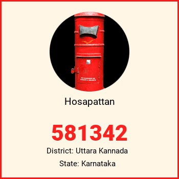 Hosapattan pin code, district Uttara Kannada in Karnataka