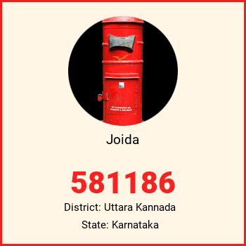 Joida pin code, district Uttara Kannada in Karnataka