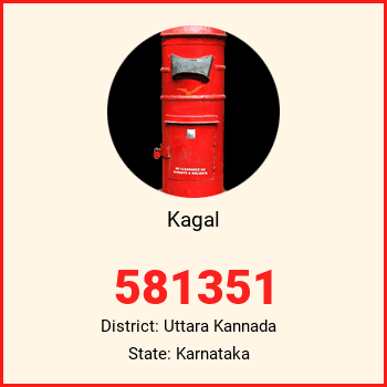 Kagal pin code, district Uttara Kannada in Karnataka