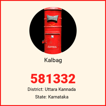 Kalbag pin code, district Uttara Kannada in Karnataka