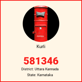 Kurli pin code, district Uttara Kannada in Karnataka