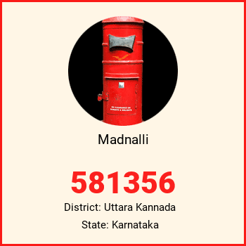 Madnalli pin code, district Uttara Kannada in Karnataka