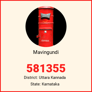 Mavingundi pin code, district Uttara Kannada in Karnataka