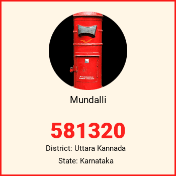 Mundalli pin code, district Uttara Kannada in Karnataka