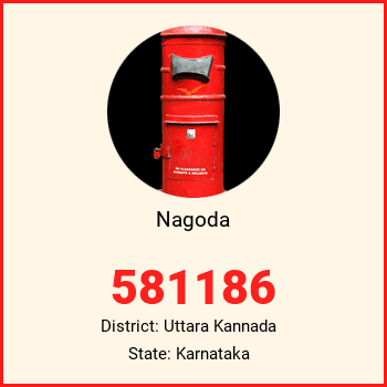Nagoda pin code, district Uttara Kannada in Karnataka