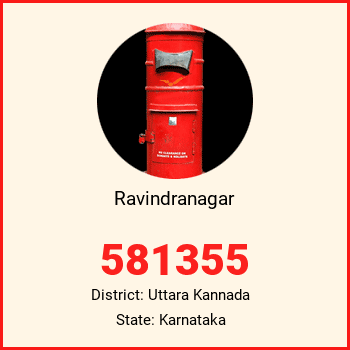 Ravindranagar pin code, district Uttara Kannada in Karnataka