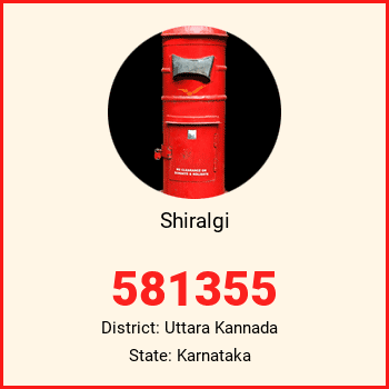 Shiralgi pin code, district Uttara Kannada in Karnataka