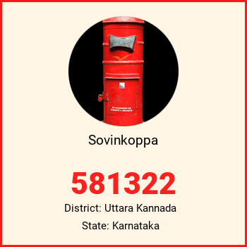 Sovinkoppa pin code, district Uttara Kannada in Karnataka