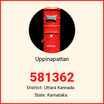 Uppinapattan pin code, district Uttara Kannada in Karnataka