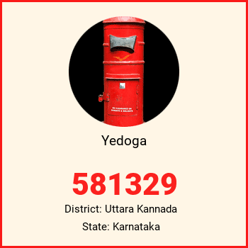 Yedoga pin code, district Uttara Kannada in Karnataka