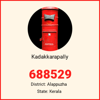 Kadakkarapally pin code, district Alappuzha in Kerala