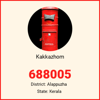 Kakkazhom pin code, district Alappuzha in Kerala