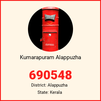 Kumarapuram Alappuzha pin code, district Alappuzha in Kerala