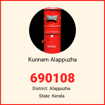 Kunnam Alappuzha pin code, district Alappuzha in Kerala