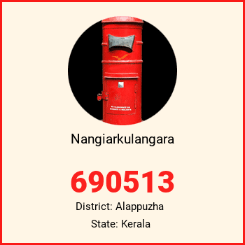 Nangiarkulangara pin code, district Alappuzha in Kerala