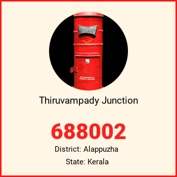 Thiruvampady Junction pin code, district Alappuzha in Kerala