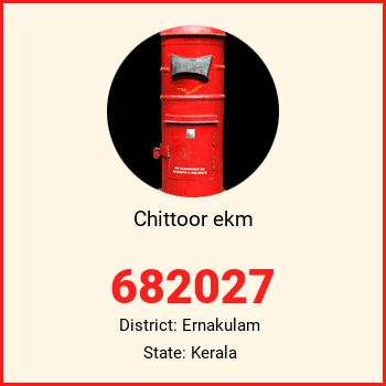 Chittoor ekm pin code, district Ernakulam in Kerala