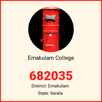 Ernakulam College pin code, district Ernakulam in Kerala