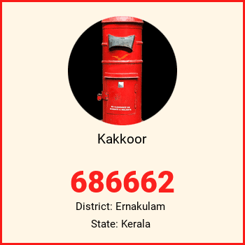 Kakkoor pin code, district Ernakulam in Kerala