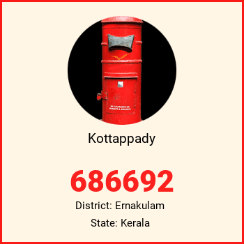 Kottappady pin code, district Ernakulam in Kerala