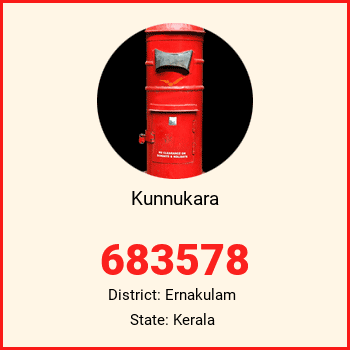 Kunnukara pin code, district Ernakulam in Kerala