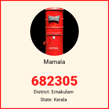 Mamala pin code, district Ernakulam in Kerala