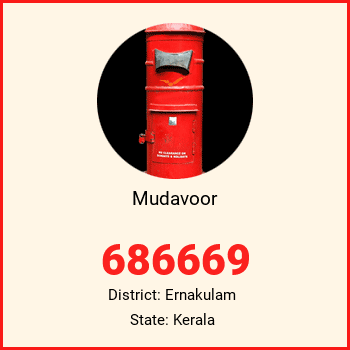 Mudavoor pin code, district Ernakulam in Kerala