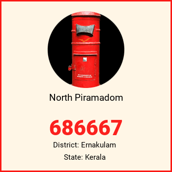 North Piramadom pin code, district Ernakulam in Kerala