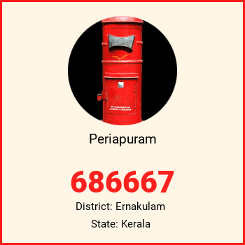 Periapuram pin code, district Ernakulam in Kerala