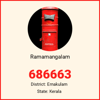 Ramamangalam pin code, district Ernakulam in Kerala