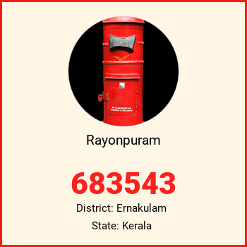 Rayonpuram pin code, district Ernakulam in Kerala