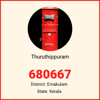 Thuruthippuram pin code, district Ernakulam in Kerala