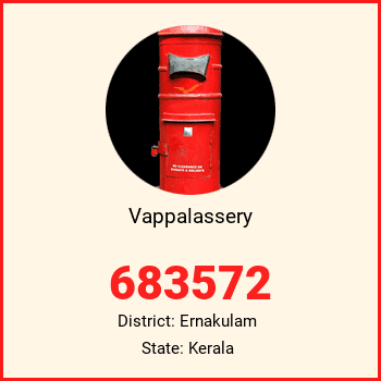 Vappalassery pin code, district Ernakulam in Kerala
